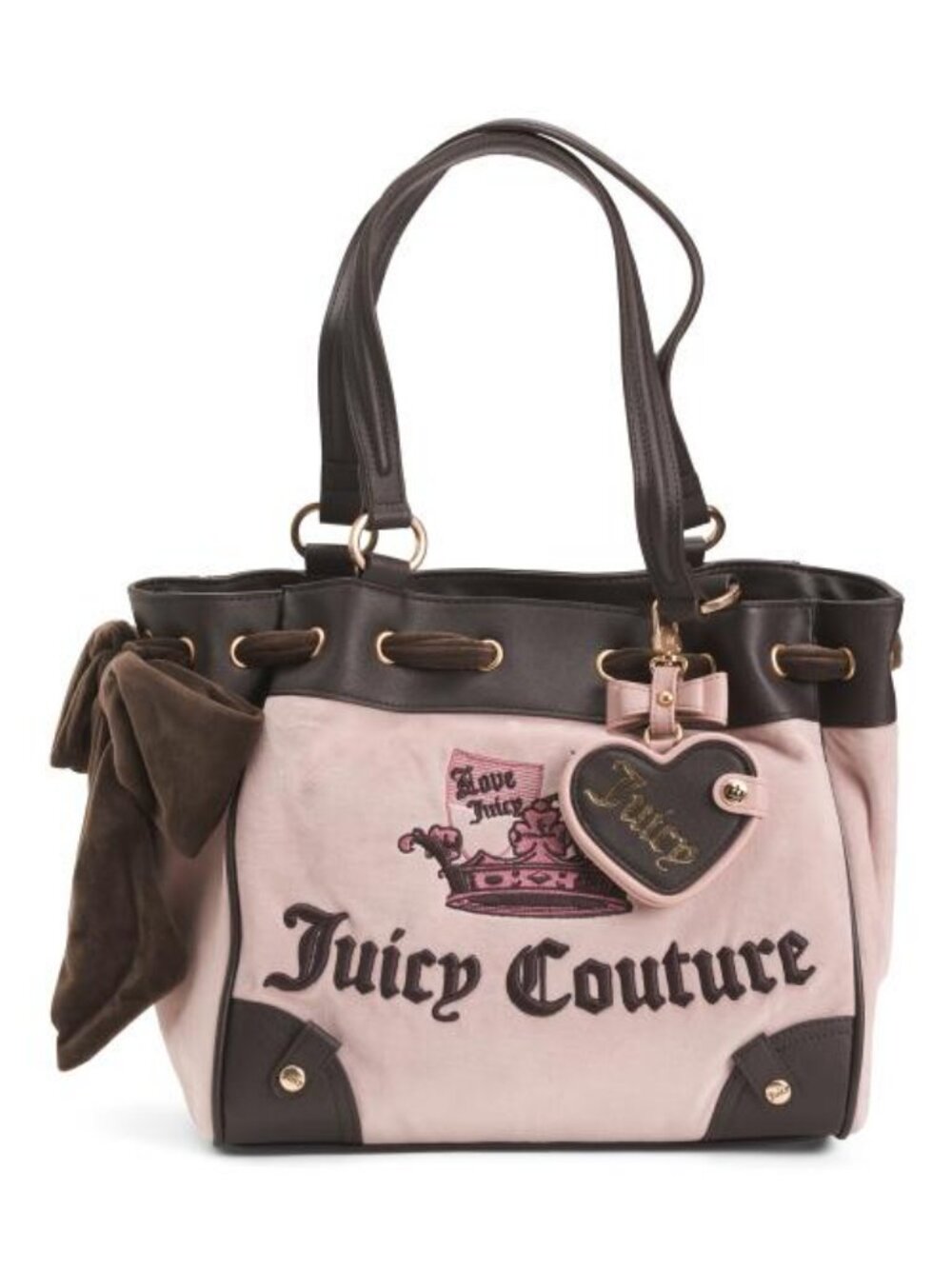JUICY COUTURE Crown Velour Tote